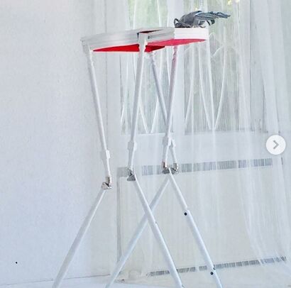 Table with Legs - A Sculpture & Installation Artwork by Ugur Caki