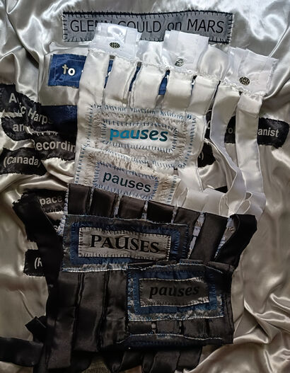 Glenn Gould. Additionally - a Sculpture & Installation Artowrk by Lenore Linza