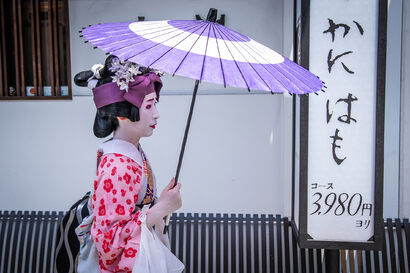 La Geisha - a Photographic Art Artowrk by Vincent Peal