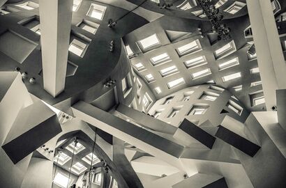 When Escher Meets Gehry - a Photographic Art Artowrk by Christopher Sheils