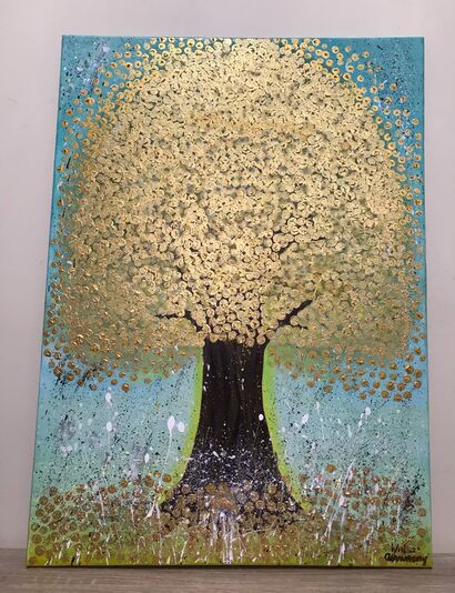 MONEY TREE - a Paint Artowrk by Mary Me Amihan