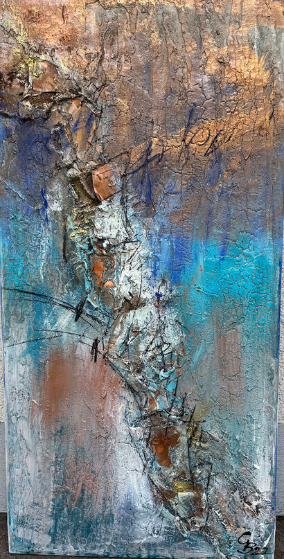 Stairway to heaven - a Paint Artowrk by Christin Behrend