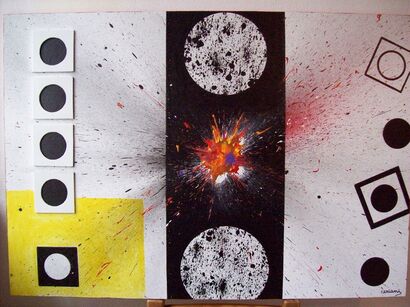 black  holes - A Paint Artwork by ceriani