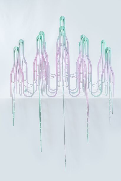 Specimen 005_Lacebud - a Sculpture & Installation Artwork by Pamela Poh Sin Tan