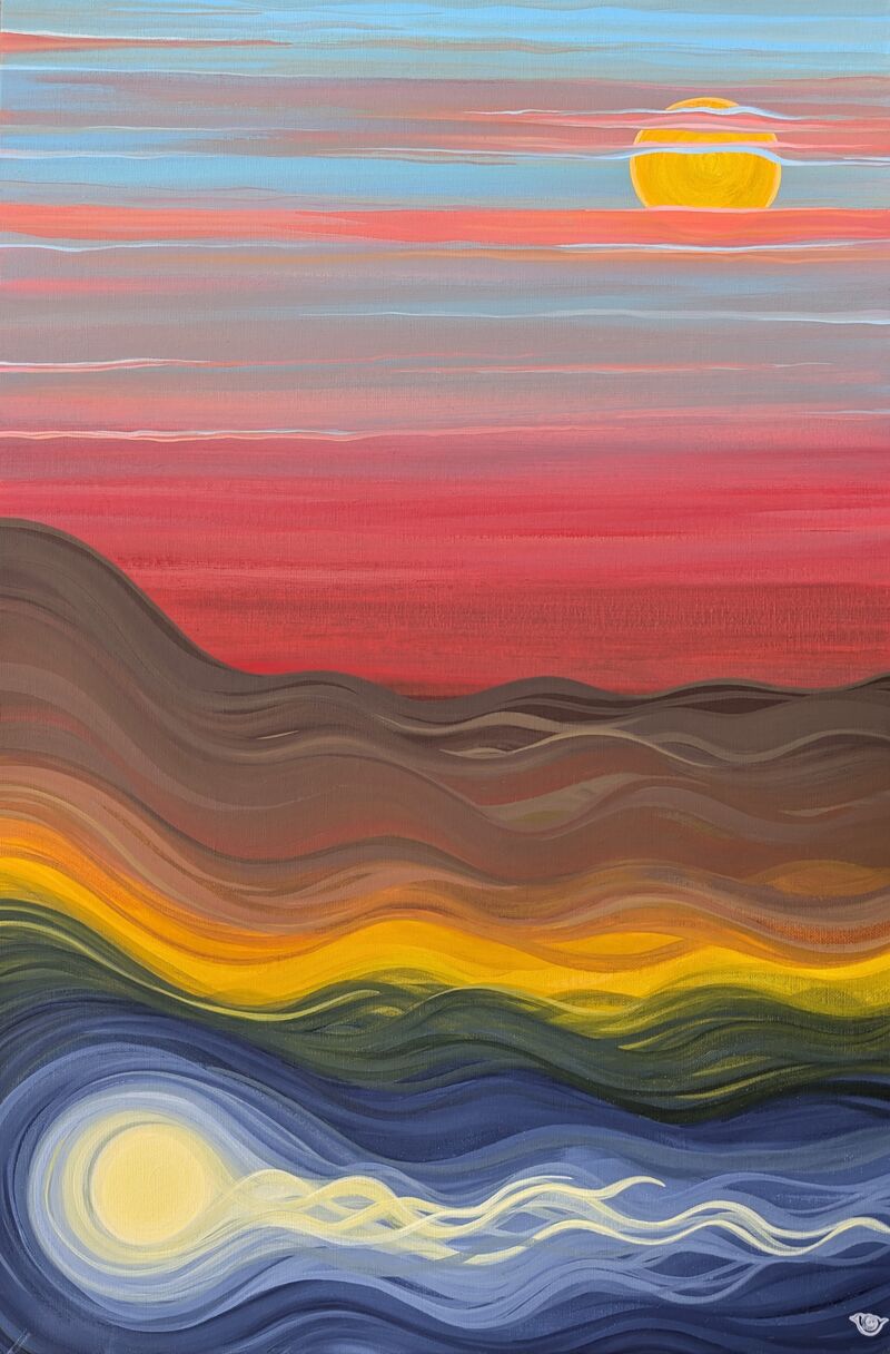 Paesaggi - a Paintings by Luana Benetti