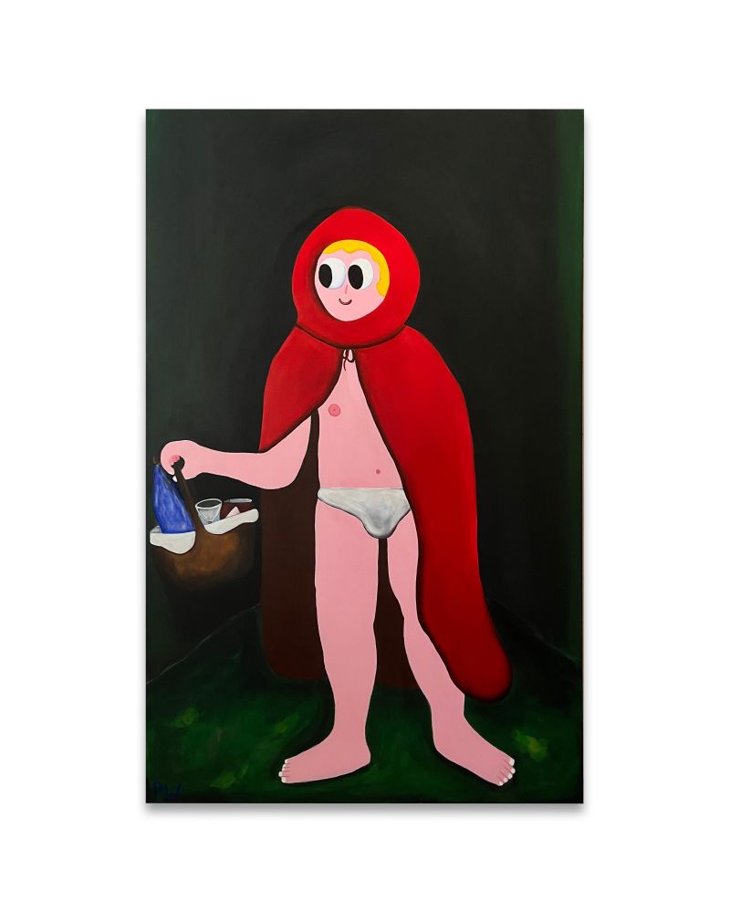 Aufm Rückweg von Großmuddi - a Paintings by Pascal Wild