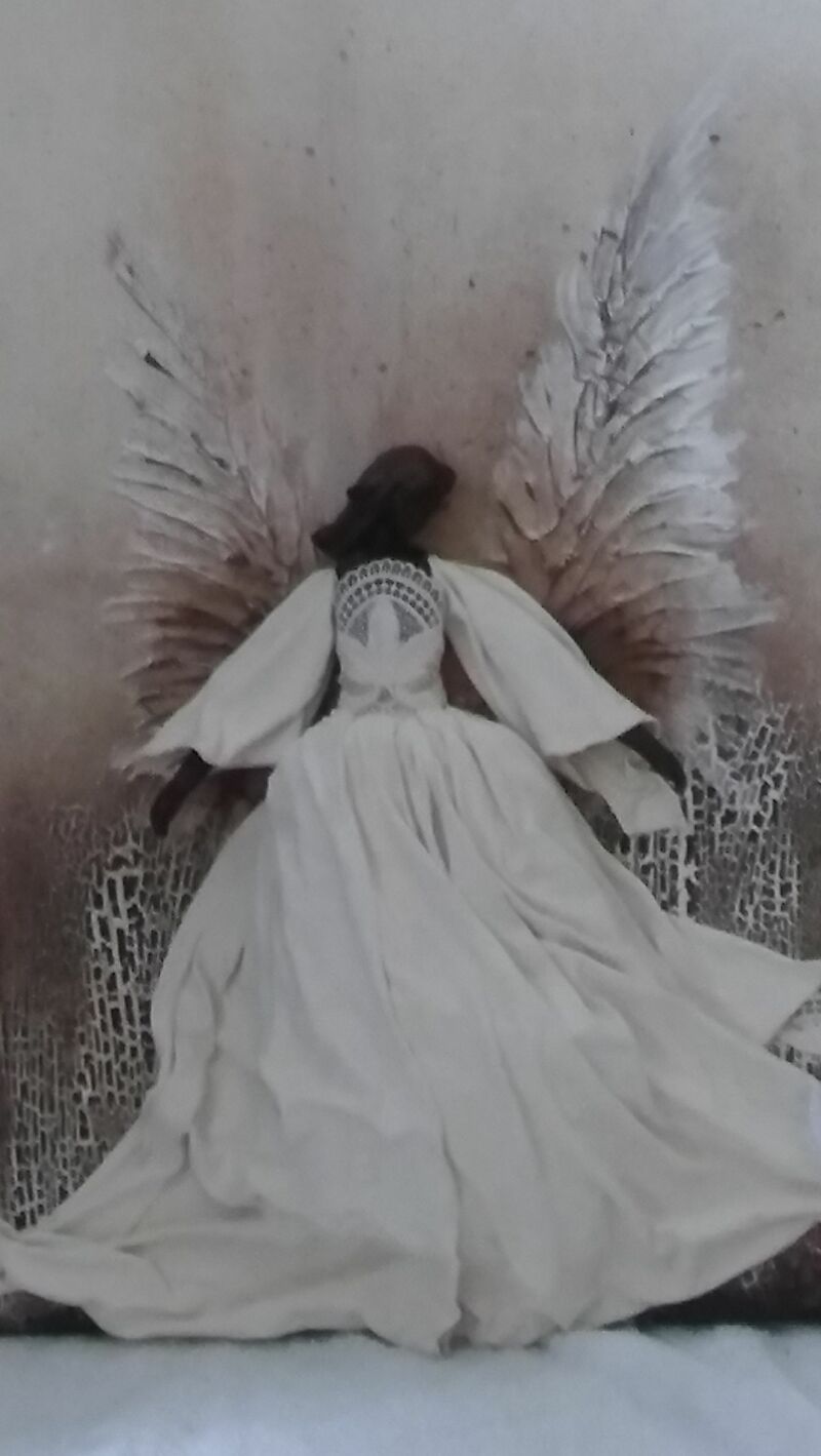 Flying Angel - a Sculpture & Installation by Maria Aleksandrovich