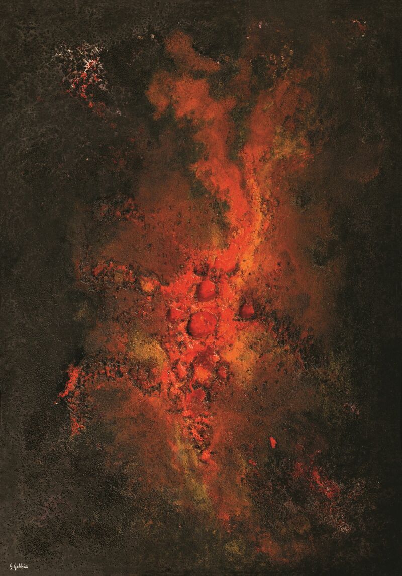 Stromboli - a Paint by Gianfranco Gobbini