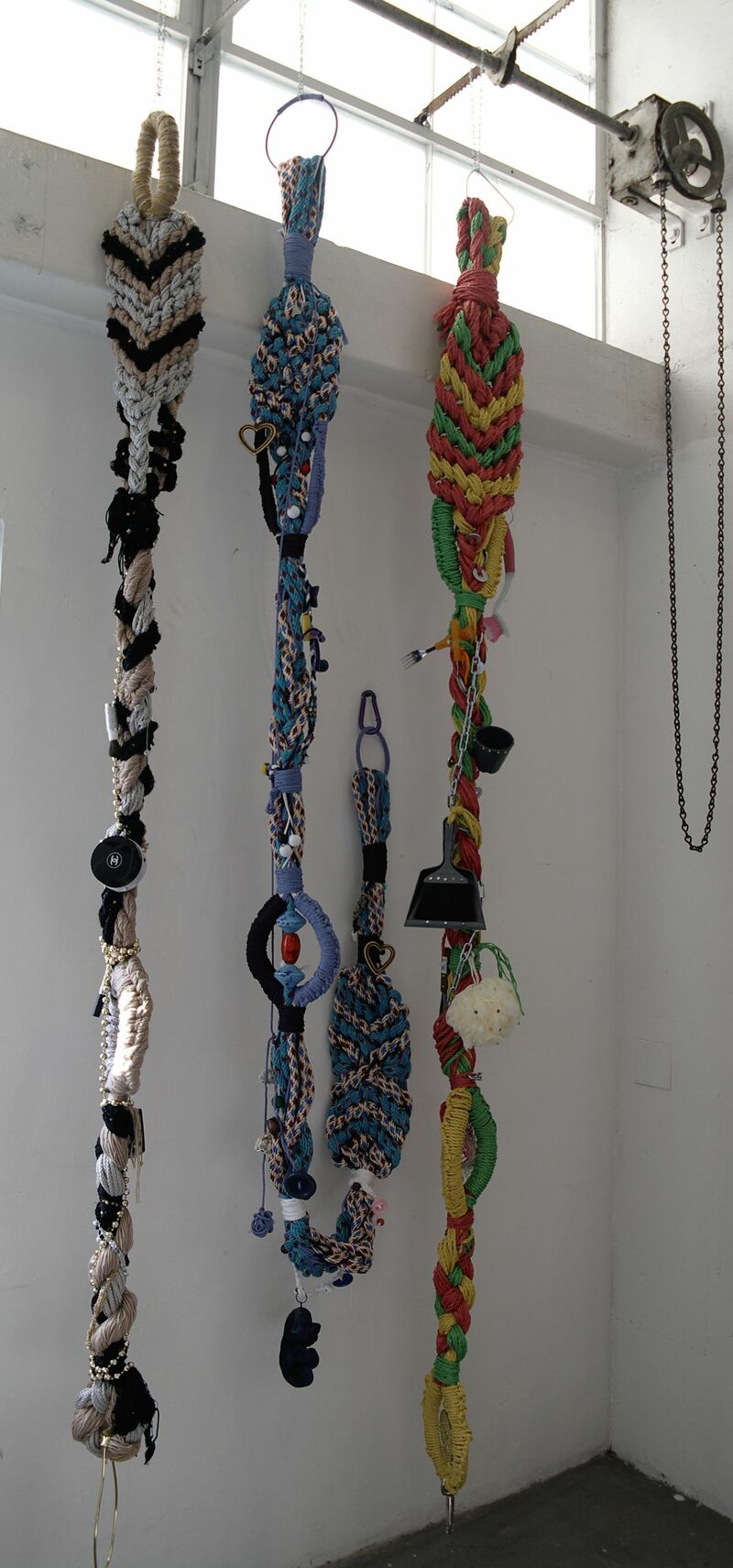 Big Bracelets / Video Bracelts - a Sculpture & Installation by Hyeyoung Maeng