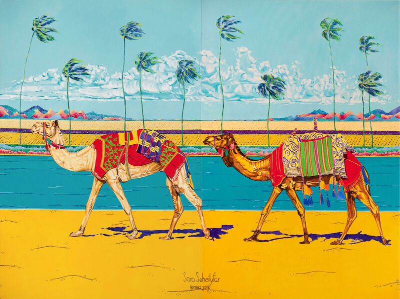 Hormoz - a Paint by Sara Soheilyfar