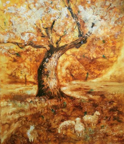 Tree of life - a Paint Artowrk by Anastasia Maslennikova