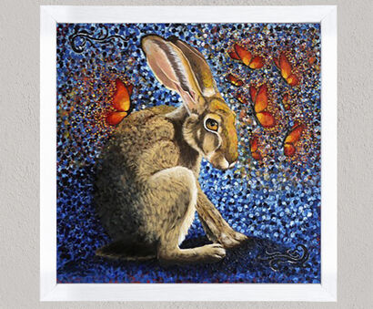 Magic Hare - a Paint Artowrk by Elena Belous