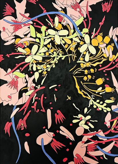 Bouquet - a Paint Artowrk by Carola Demarchi