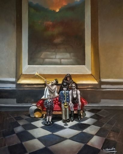 Los sueños oníricos  - a Paintings Artwork by Fabián Sabbadin