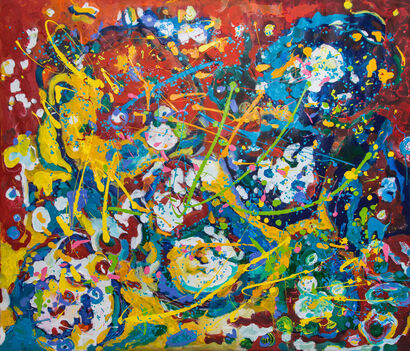 Kaleidoscope - a Paint Artowrk by Ayan Aziz Mammadova
