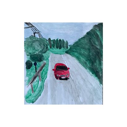 Highway  - a Paint Artowrk by Irfan  Ajvazi