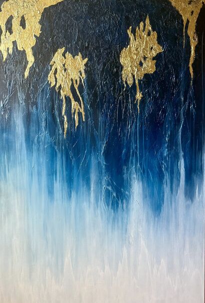 Celestial Flow - a Paint Artowrk by Annie