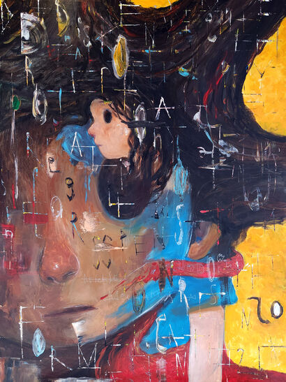 The Shape of Avoidance - a Paint Artowrk by Noinah
