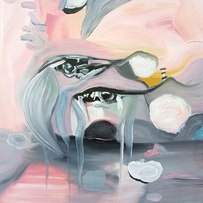 Why do I cry - A Paint Artwork by Lena Stumpf