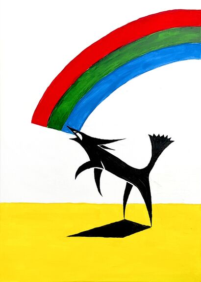 Rainbow - a Paint Artowrk by Sasha Sobak