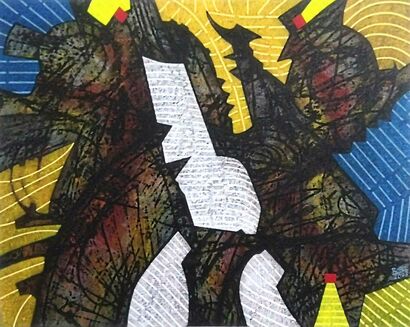 Danza - a Paint Artowrk by Raul Rodríguez