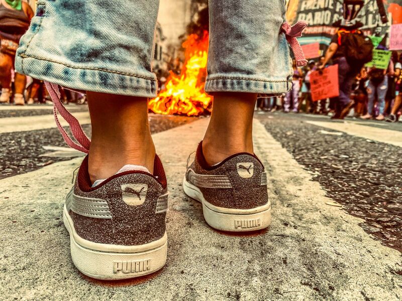 We will burn it down - a Photographic Art by Veronica Romanenghi