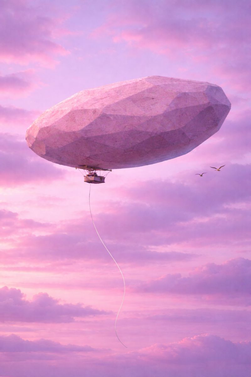 Lighter Than It Seems - a Digital Art by Alexandra 0xAlexeeva