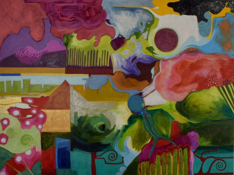 The angel ardour / La foudre de l'ange - a Paintings by marie-christine fiset