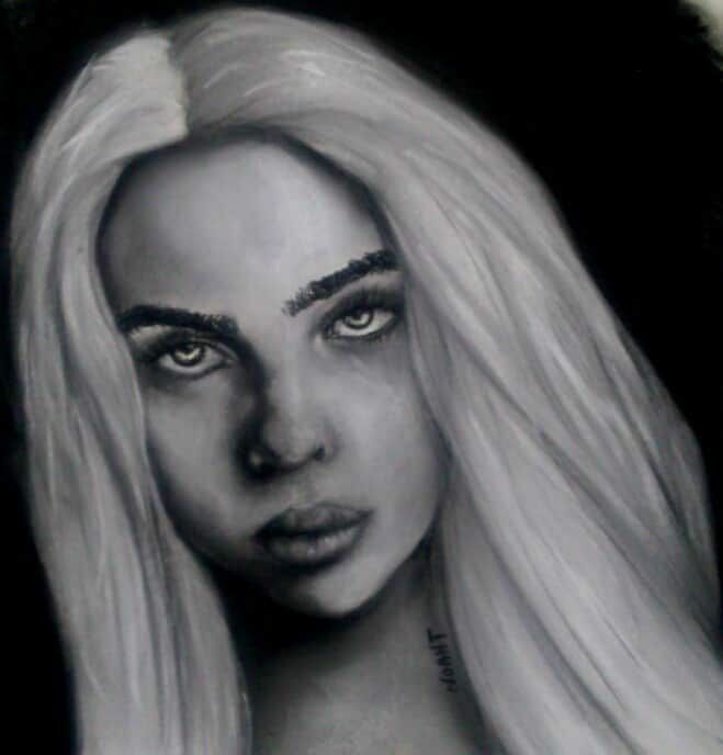 In the eyes - a Paint by Ritta Shoufan