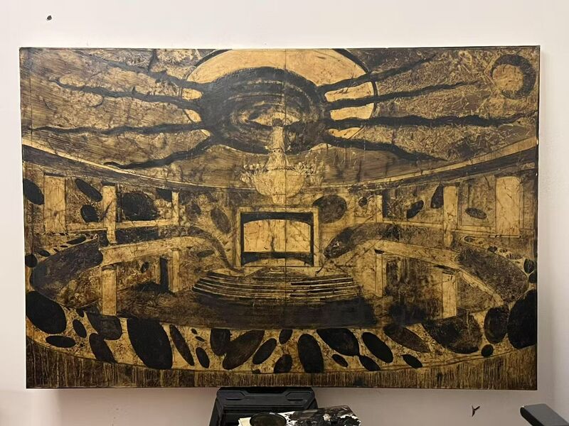 L'unico teatro verace e già superato - a Paint by yichen Li