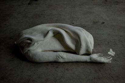 She can\'t touch it - a Sculpture & Installation Artowrk by Aiko Kim