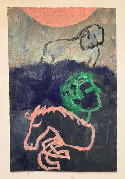 The poetry of the woods - a Paint Artowrk by JuNe