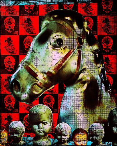 Loose Horse 011 - a Photographic Art Artowrk by JW Andrew
