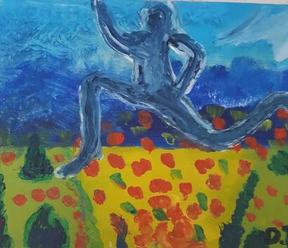 La forza del uomo e della natura - a Paint Artowrk by Dragana Trivak