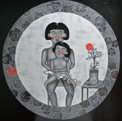 The Expectation of Life - a Paint Artowrk by TengZhu