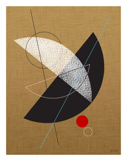 Bauhaus Composition I - a Digital Art Artowrk by Martin Geller