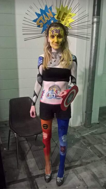 Stan Lee - a Photographic Art Artowrk by Pri Fenix 