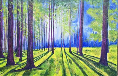 Estate nella foresta - a Paint Artowrk by Gregor Pratneker