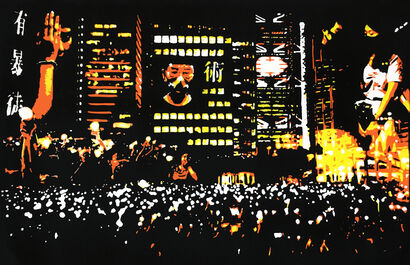 HK Revolution - a Paint Artowrk by LBO