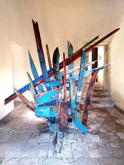 Da Lampedusa a Venezia per raccontare il viaggio, il dolore, la speranza- - a Sculpture & Installation Artowrk by Elia Li Gioi