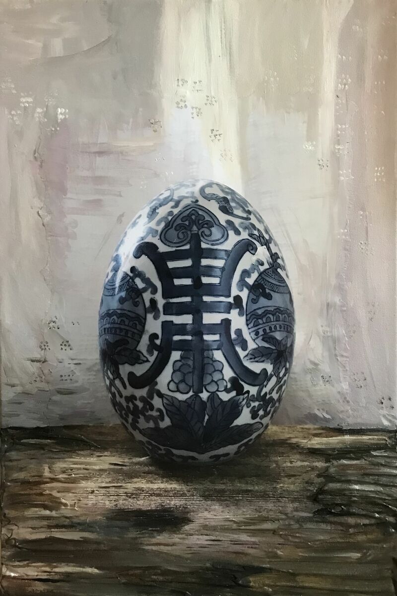 The egg - a Paint by Vendela Wikberg