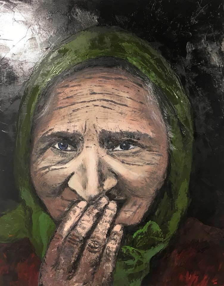 HUELLAS DE UNA VIDA /FOOTPRINTS OF A LIFETIME - a Paintings by soledad alcaraz