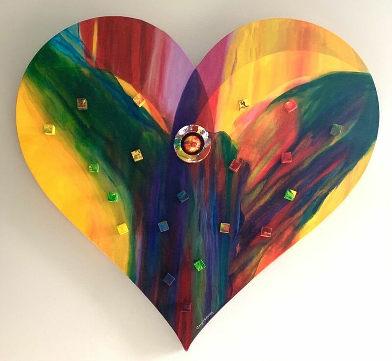 Romancing Heart - a Paint by COSKUN OZCAKIR