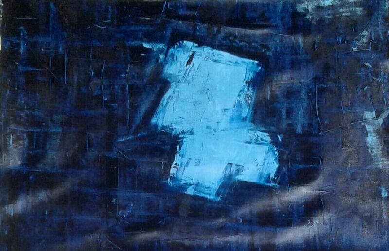 Sensazioni in blu - a Paint by Marcello  Bizzoni 
