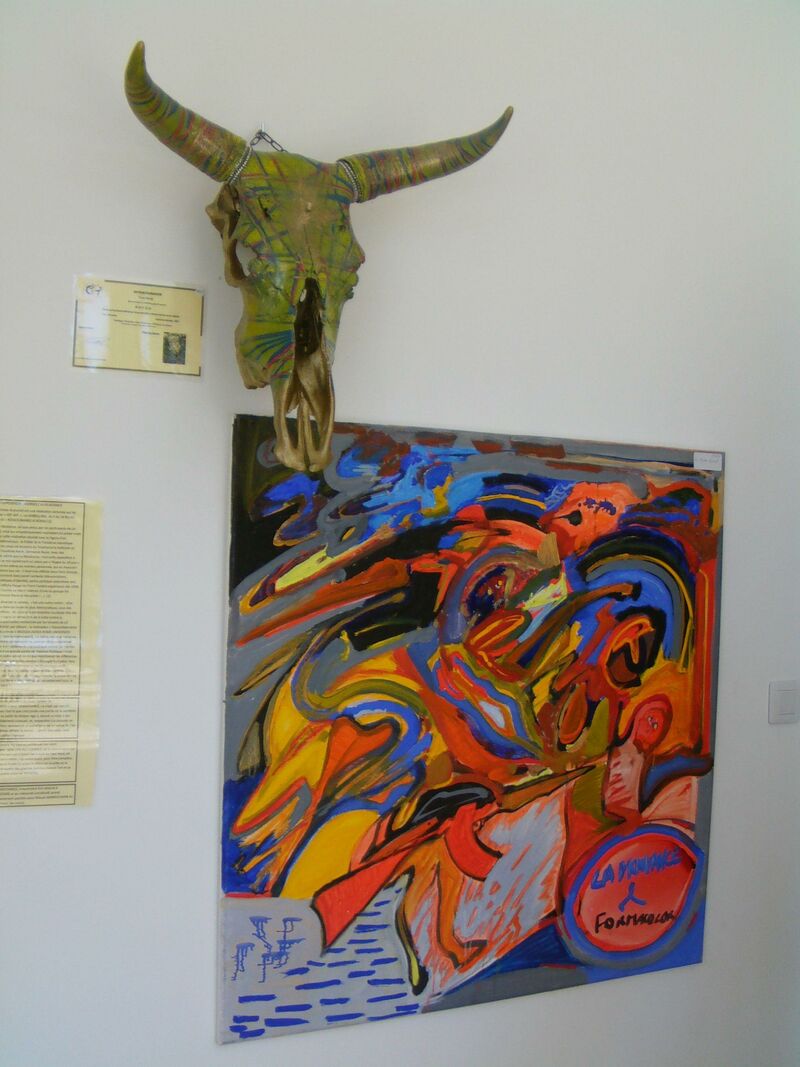 Le mounde actual: violence & chaos - a Paintings by ETTORI albert
