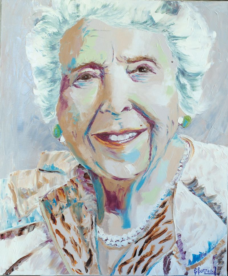 Migranti - a Paintings by Carolina Correa