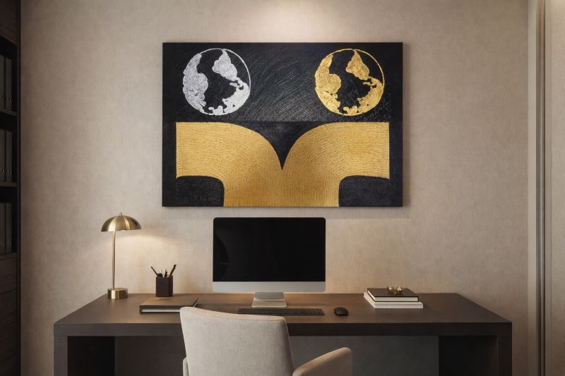 Two Worlds,One Truth - a Paintings by Andriana Art Poetry 