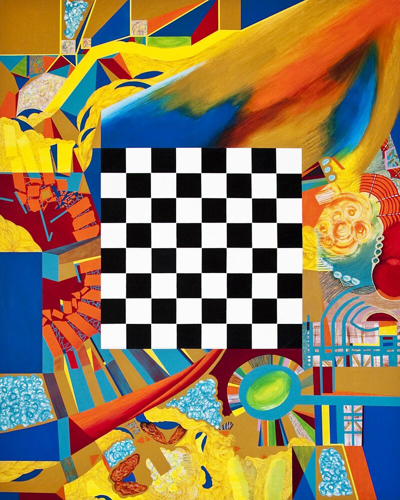 El ajedrezado - a Paint by Marta Villarin