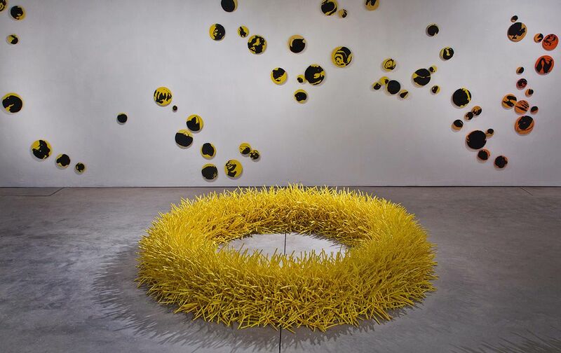 Yellow Ring - a Sculpture & Installation by Bean Finneran