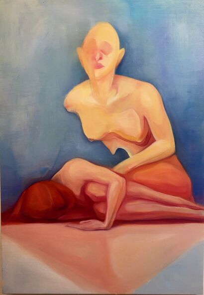 Fragile body - a Paint Artowrk by peng yu Yao